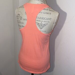 Fabletics XS coral tank top athletic halter shirt​